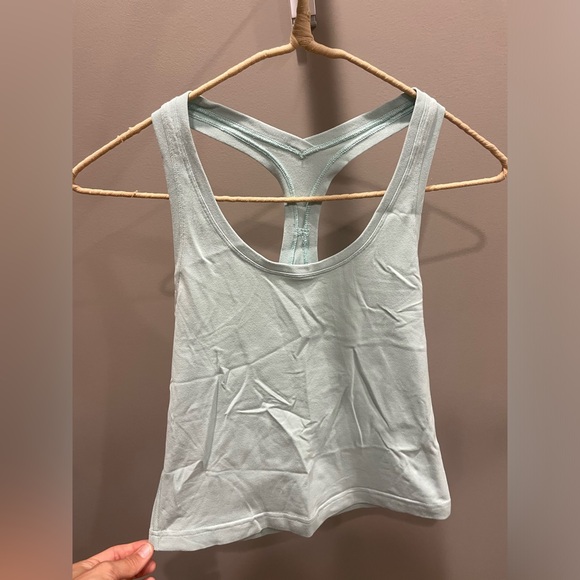 Lululemon Teal Racerback Tank Top - Picture 2 of 3